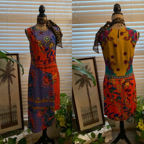 Desigual Multi-Layer Dress. - Picture 4 of 10